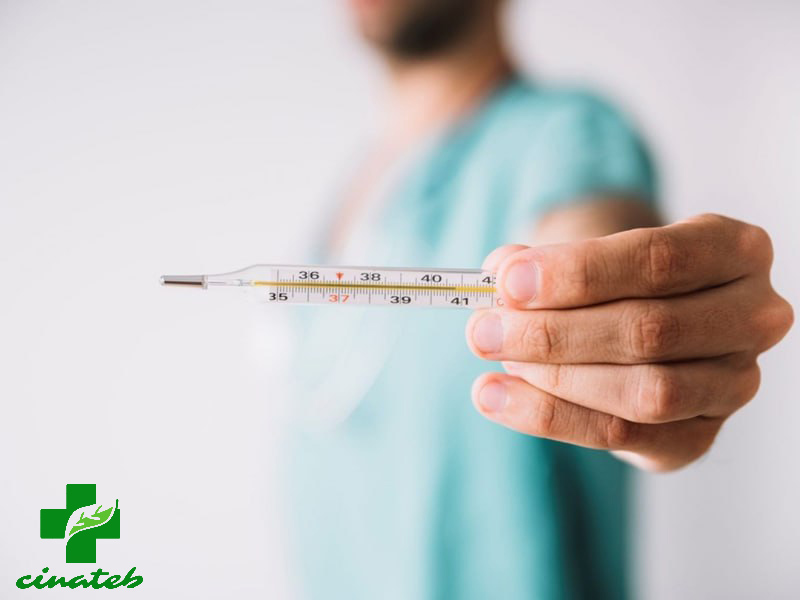 تب سنج جیوه‌ای