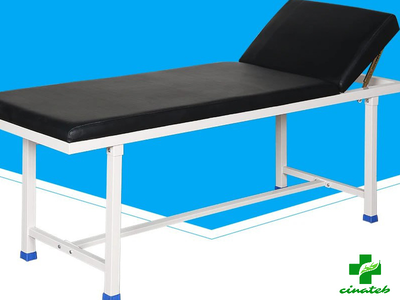 تخت معاینه پایه ثابت زیر سر متحرک