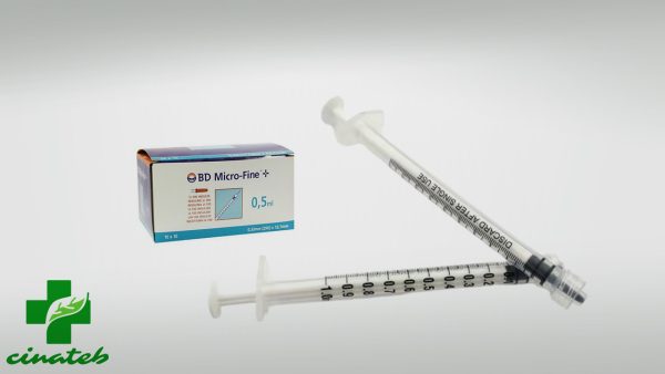 سرنگ شیشه‌ای BD آمریکایی اصل